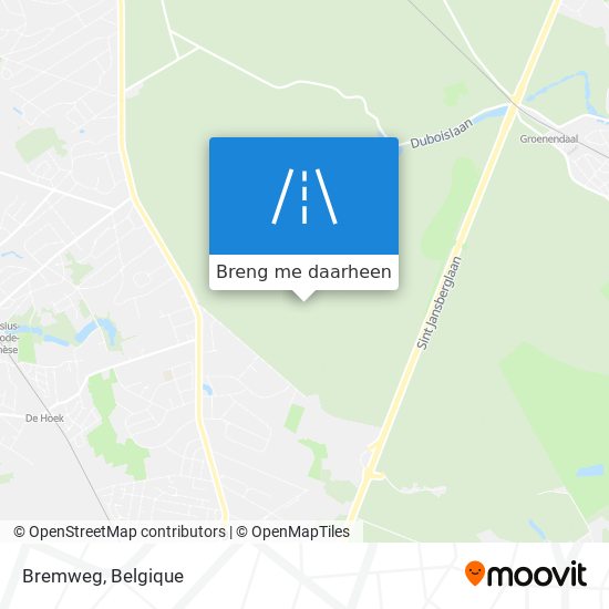 Bremweg kaart