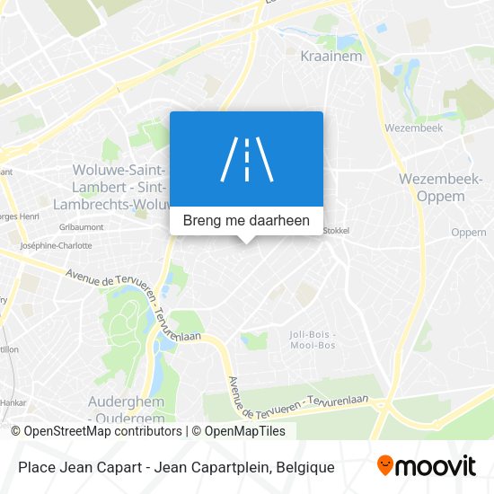 Place Jean Capart - Jean Capartplein kaart