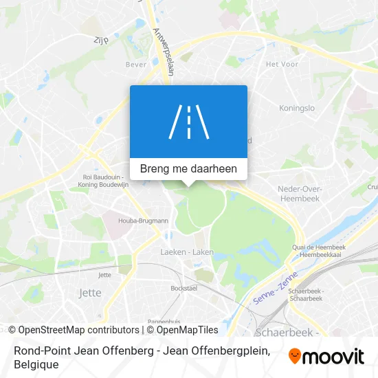 Rond-Point Jean Offenberg - Jean Offenbergplein kaart