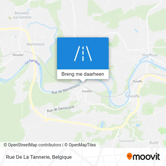 Rue De La Tannerie kaart