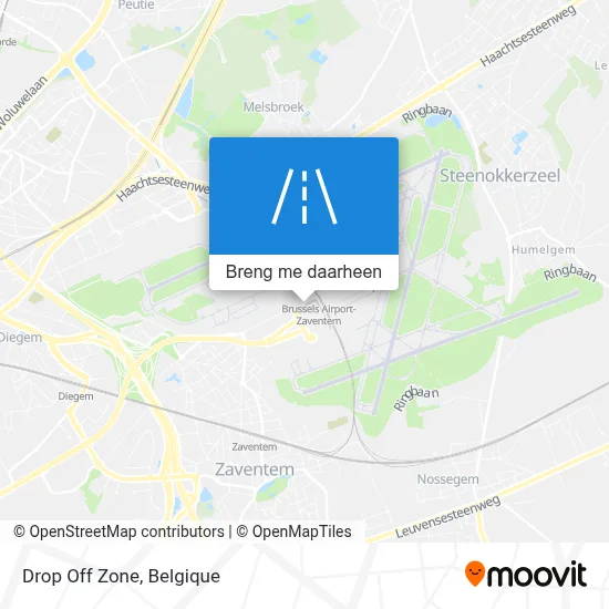 Drop Off Zone kaart