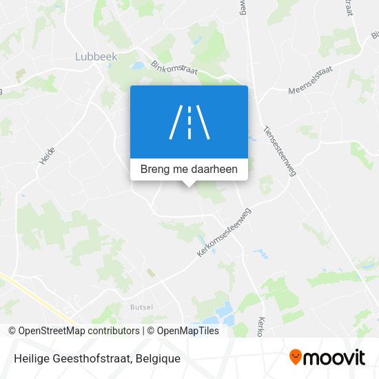 Heilige Geesthofstraat kaart