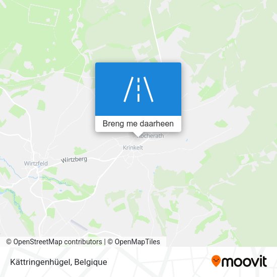 Kättringenhügel kaart