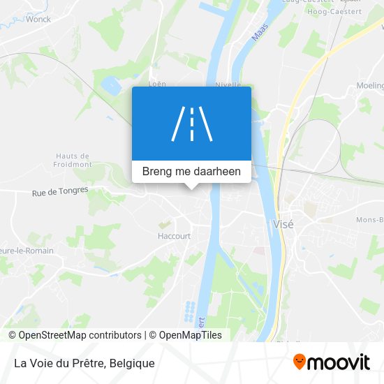 La Voie du Prêtre kaart