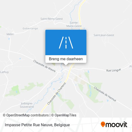 Impasse Petite Rue Neuve kaart