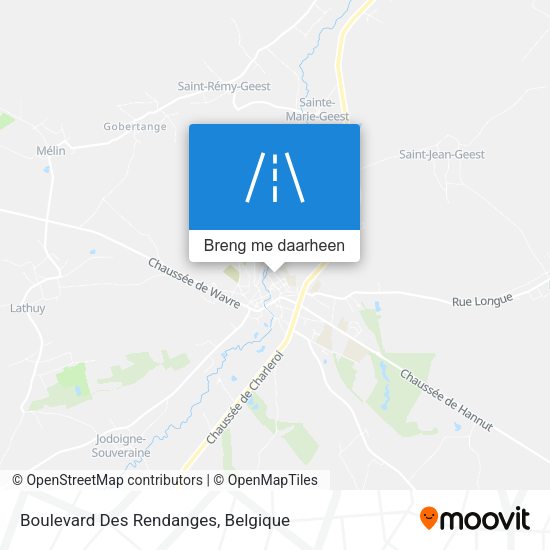 Boulevard Des Rendanges kaart