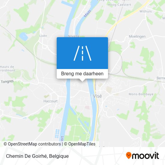 Chemin De Goirhé kaart