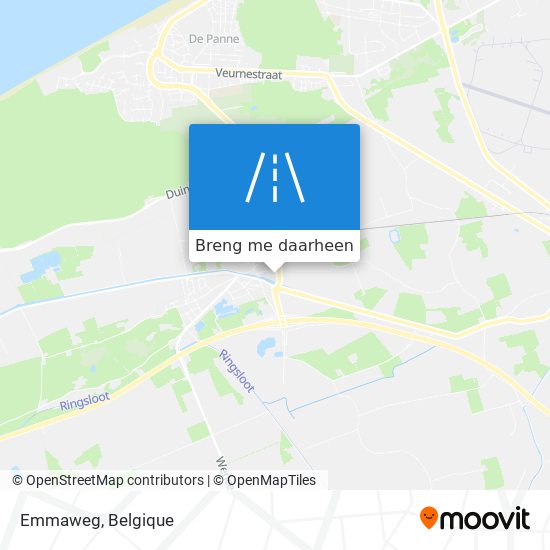 Emmaweg kaart