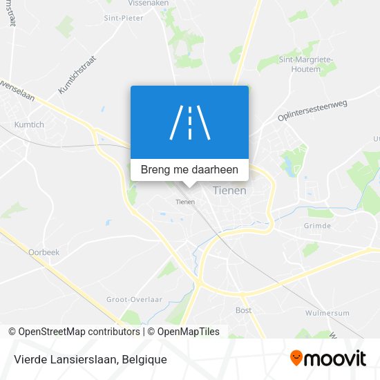 Vierde Lansierslaan kaart