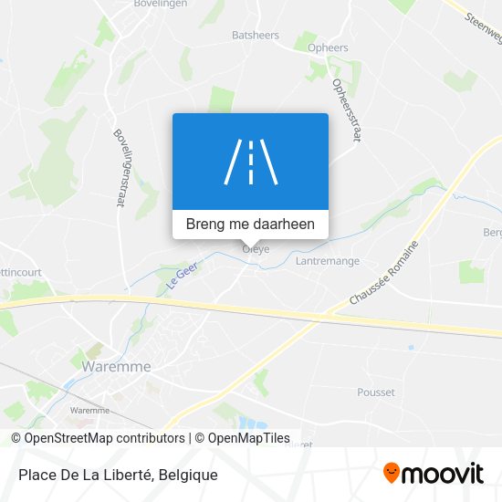 Place De La Liberté kaart