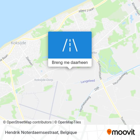 Hendrik Noterdaemsestraat kaart