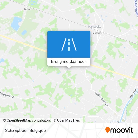 Schaapboer kaart