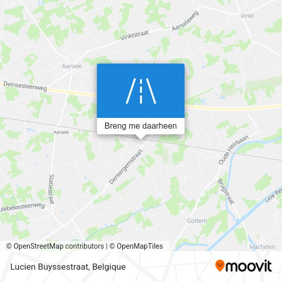 Lucien Buyssestraat kaart