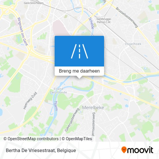 Bertha De Vriesestraat kaart