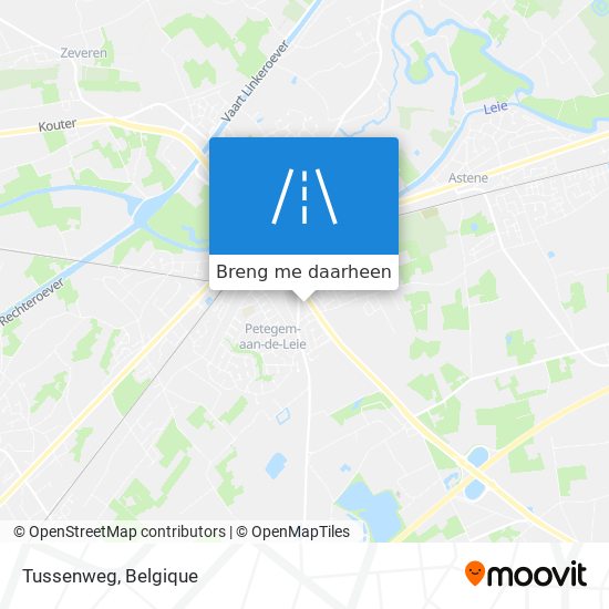 Tussenweg kaart