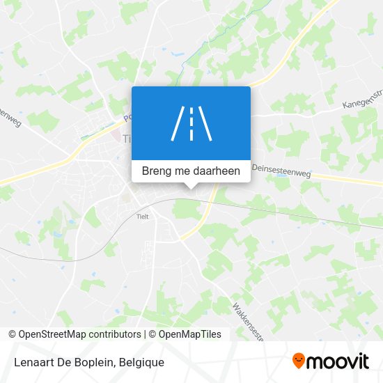 Lenaart De Boplein kaart