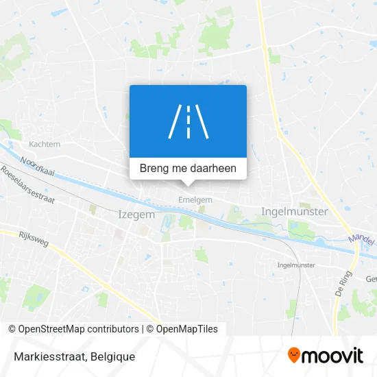 Markiesstraat kaart