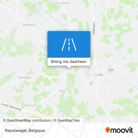 Reystwegel kaart
