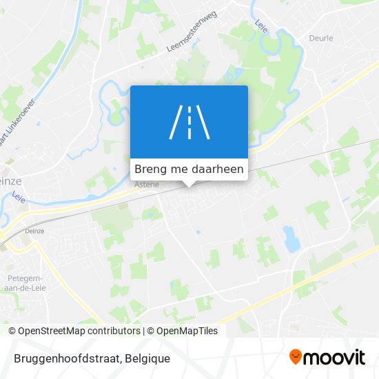 Bruggenhoofdstraat kaart