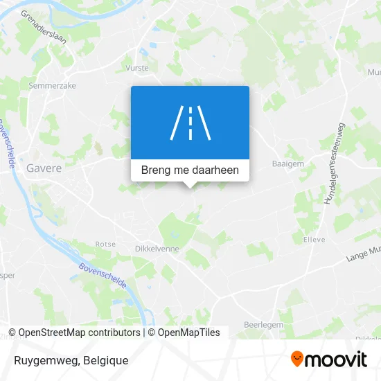 Ruygemweg kaart