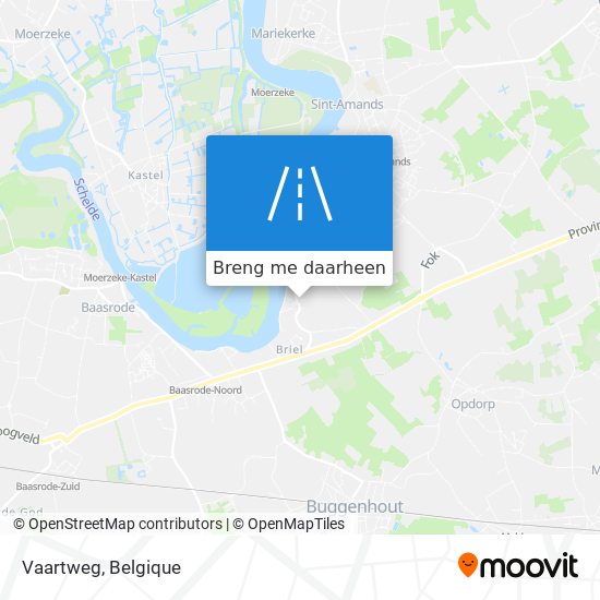 Vaartweg kaart