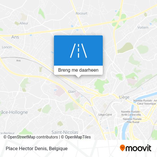 Place Hector Denis kaart