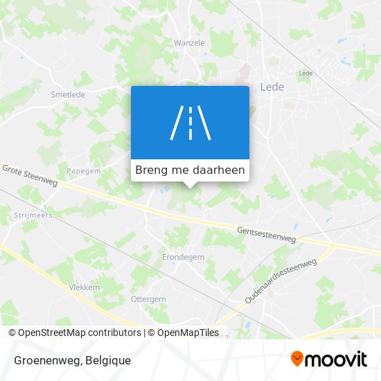 Groenenweg kaart