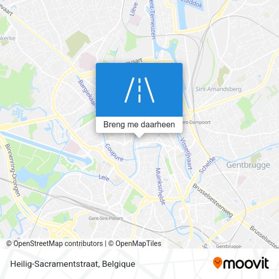 Heilig-Sacramentstraat kaart