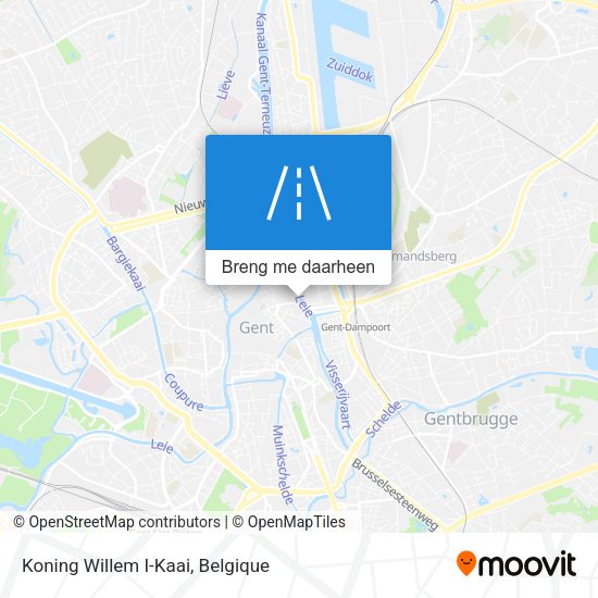 Koning Willem I-Kaai kaart