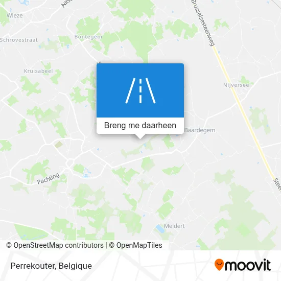 Perrekouter kaart