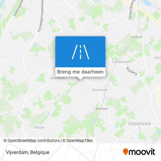 Vijverdam kaart