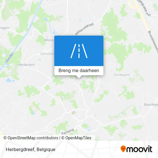 Herbergdreef kaart