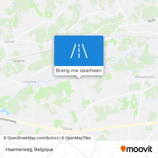 Haemerweg kaart