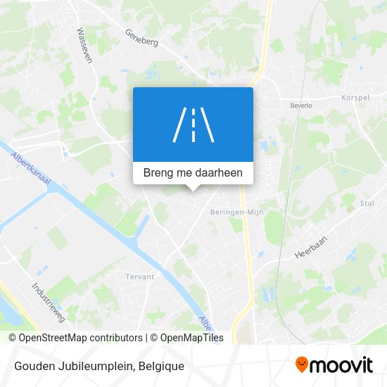 Gouden Jubileumplein kaart