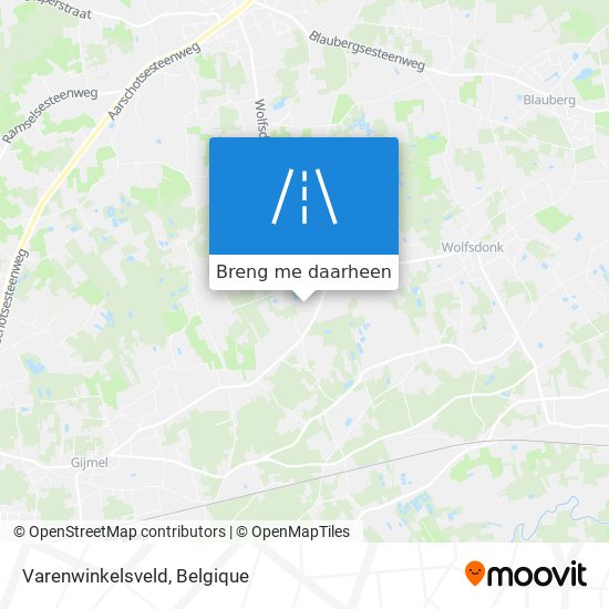 Varenwinkelsveld kaart