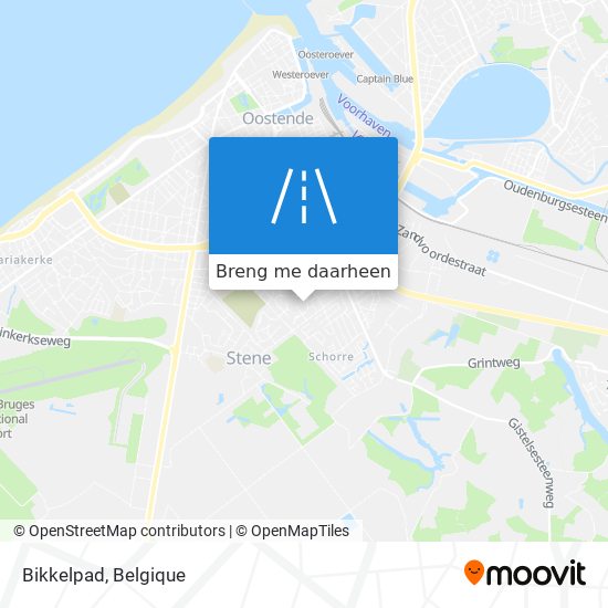 Bikkelpad kaart