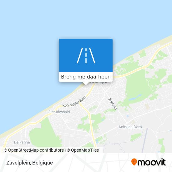 Zavelplein kaart