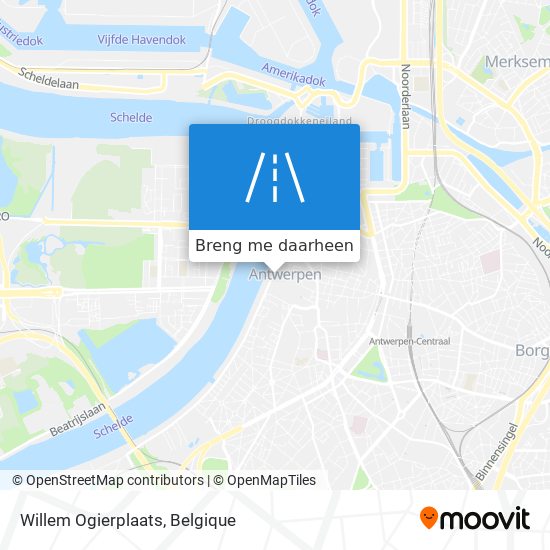 Willem Ogierplaats kaart