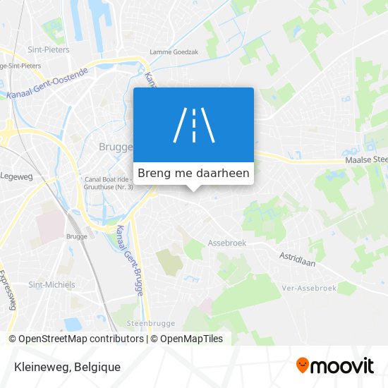 Kleineweg kaart