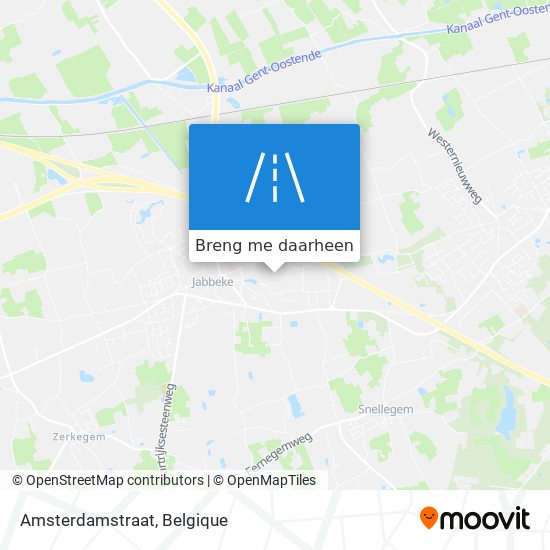 Amsterdamstraat kaart