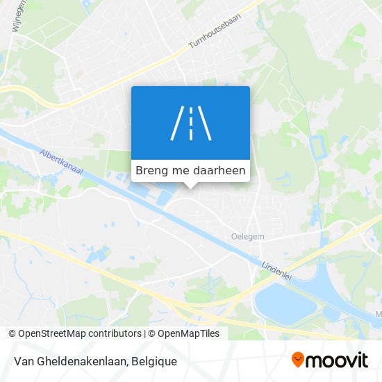 Van Gheldenakenlaan kaart