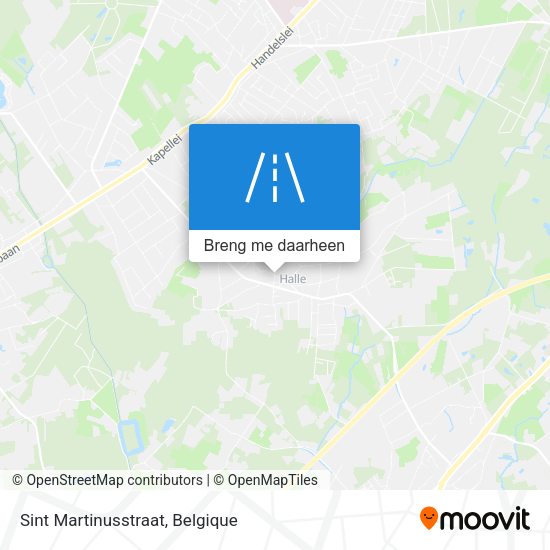 Sint Martinusstraat kaart