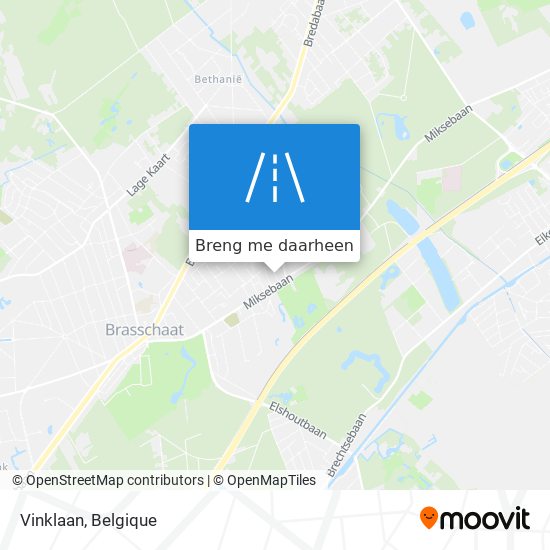 Vinklaan kaart