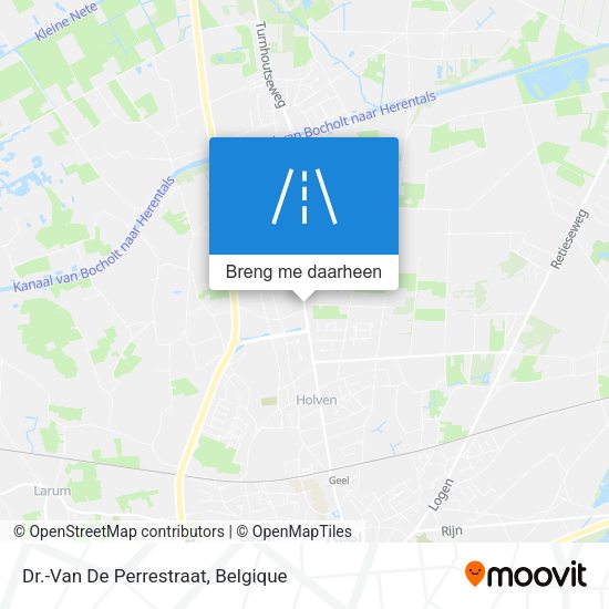 Dr.-Van De Perrestraat kaart