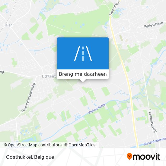 Oosthukkel kaart