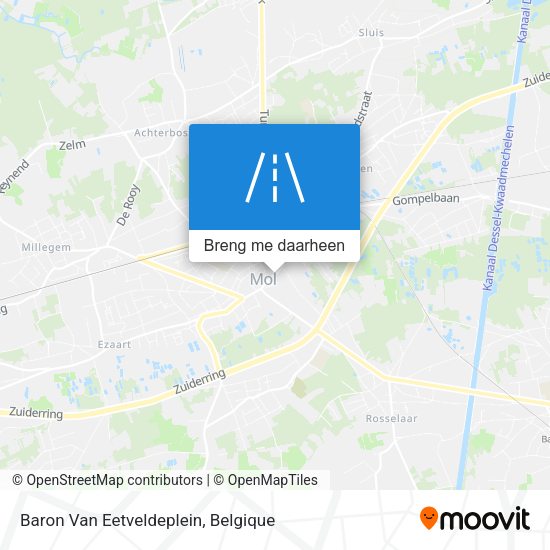 Baron Van Eetveldeplein kaart