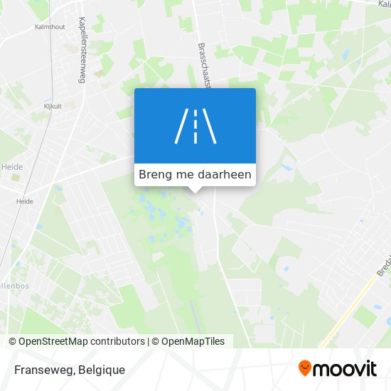 Franseweg kaart