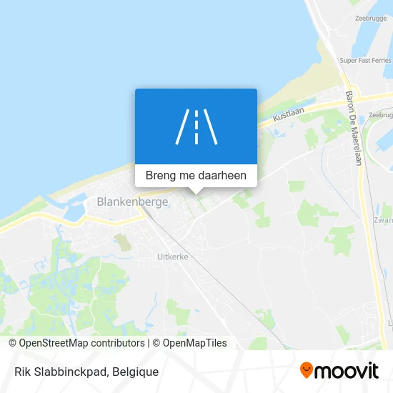 Rik Slabbinckpad kaart