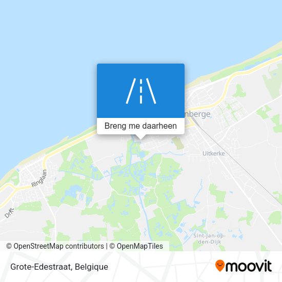 Grote-Edestraat kaart