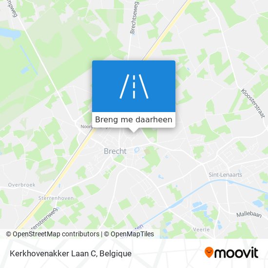 Kerkhovenakker Laan C kaart